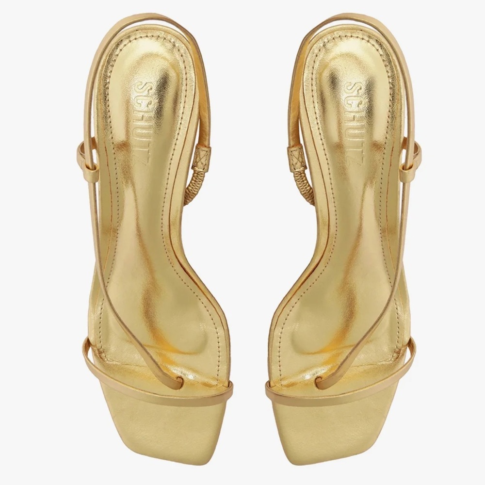 HELOISE METALLIC NAPPA SANDAL